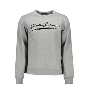 Plein Sport Grigio Cotton Men Men's Sweatshirt